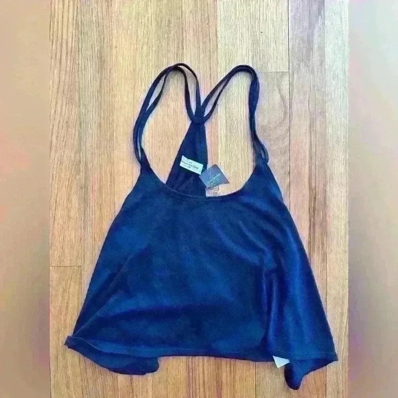 NWT Abercrombie and Fitch Navy Tank - Picture 1 of 4